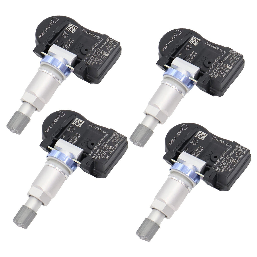 4Pcs Tire Pressure Monitor Sensor for Hyundai IONIQ SANTA KIA NIRO 52933F2000
