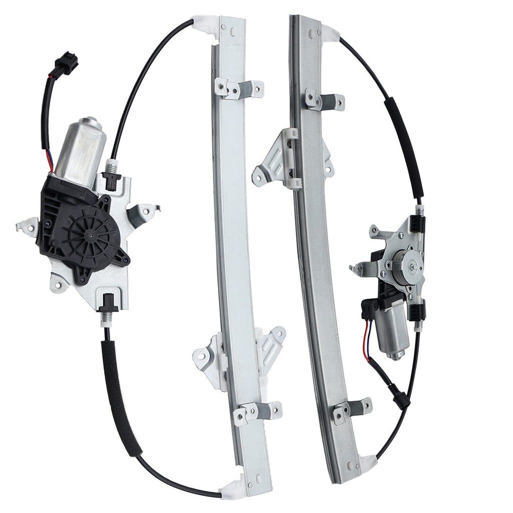 2Pcs Front Power Window Regulator with Motor For Nissan Frontier Suzuki Equator