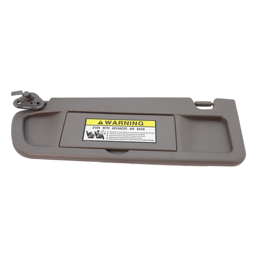 Sun Visor W/Hanger Driver Left Side Gray For 06-11 Honda Civic 83280SNAA01ZA