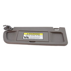 Sun Visor W/Hanger Driver Left Side Gray For 06-11 Honda Civic 83280SNAA01ZA
