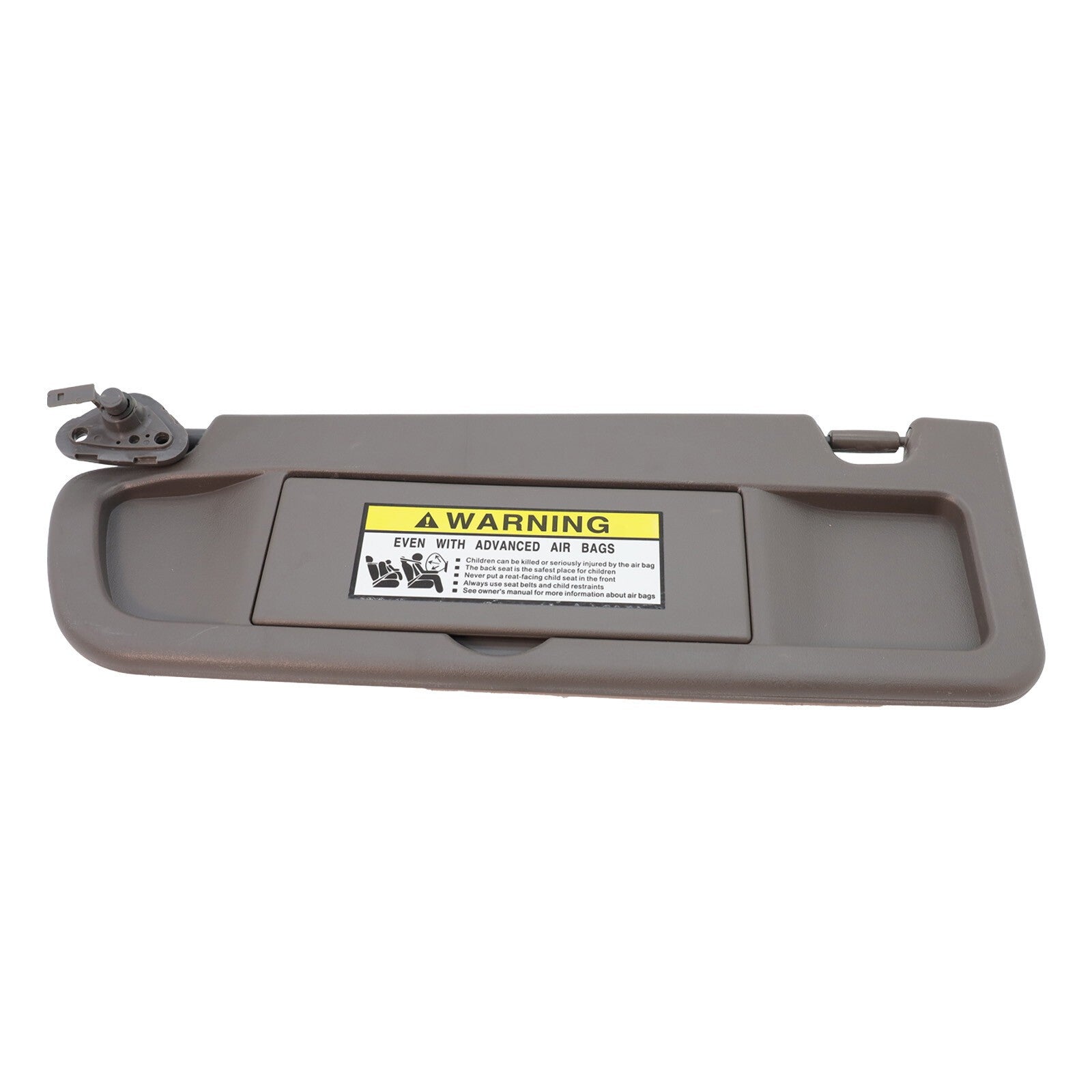 Sun Visor W/Hanger Driver Left Side Gray For 06-11 Honda Civic 83280SNAA01ZA