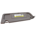 Sun Visor W/Hanger Driver Left Side Gray For 06-11 Honda Civic 83280SNAA01ZA