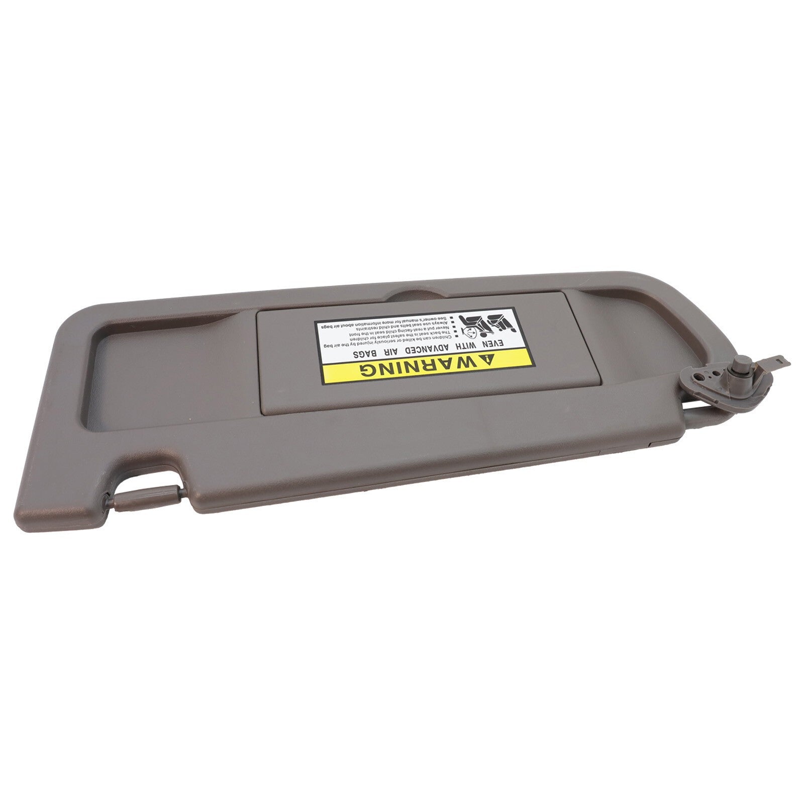 Sun Visor W/Hanger Driver Left Side Gray For 06-11 Honda Civic 83280SNAA01ZA