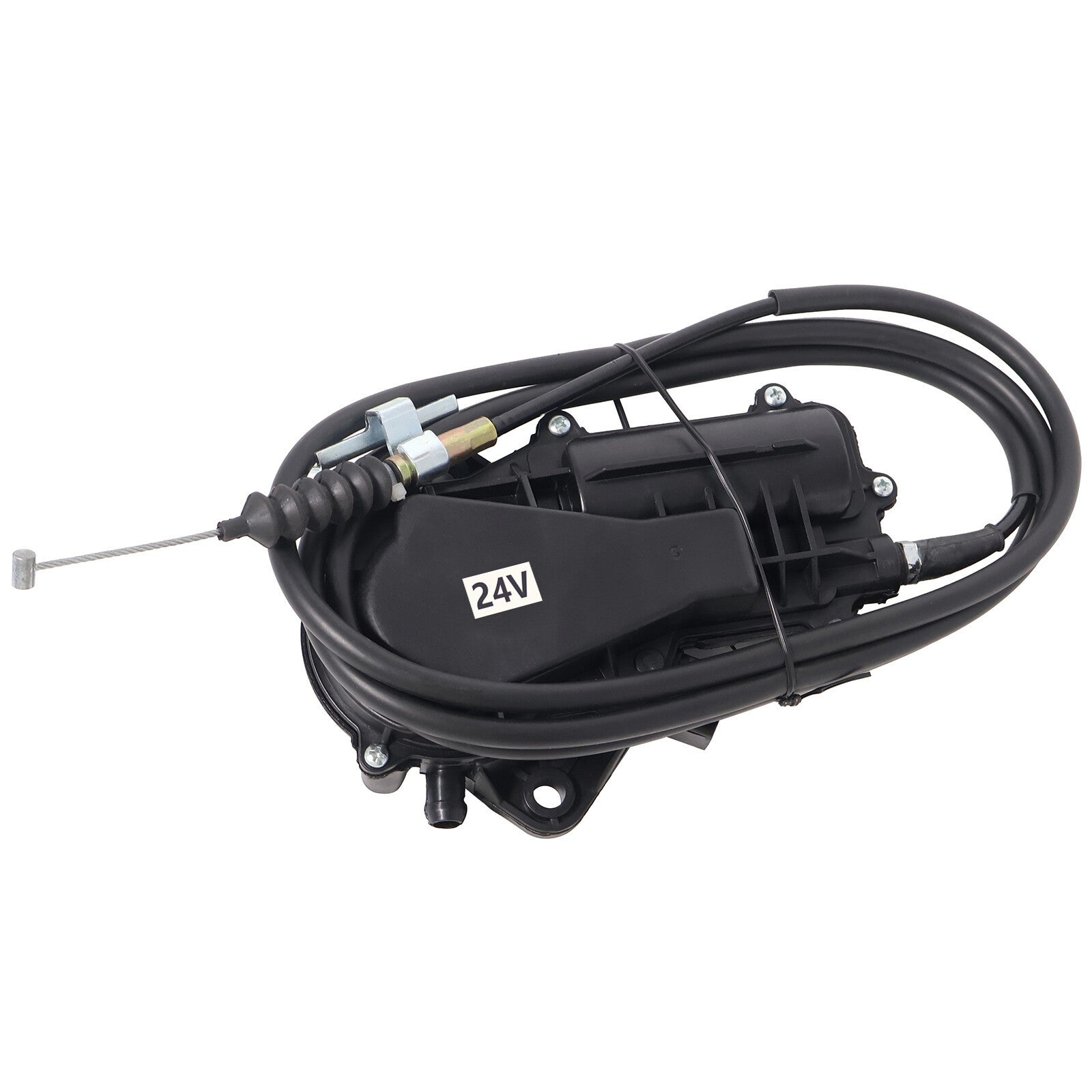 24V With 87" Cable Motor Assembly Engine Stop For 98-04 ISUZU NPR NPR-HD NQR