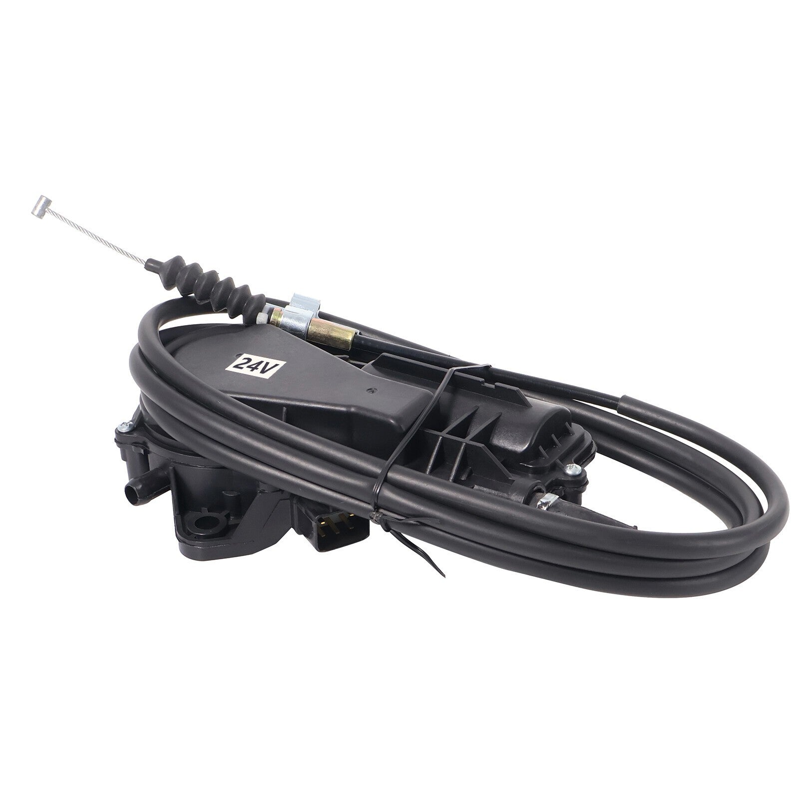 24V With 87" Cable Motor Assembly Engine Stop For 98-04 ISUZU NPR NPR-HD NQR