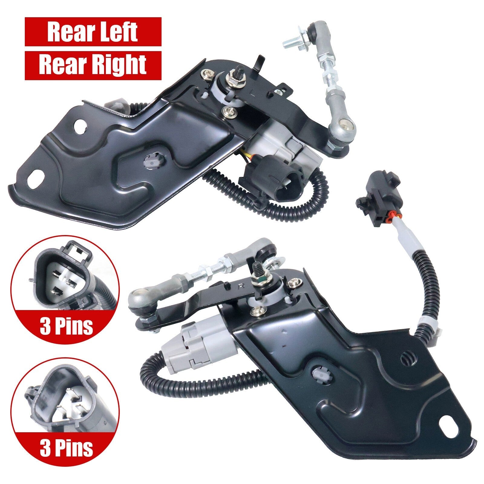 Height Level Sensor for 03-09 Lexus GX470 Toyota 4Runner 4.7L Rear Left & Right