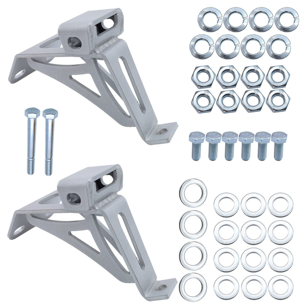 1 Pair Engine Motor Mount Brackets Set For Chevy C10 GMC Truck V8 1963-1972