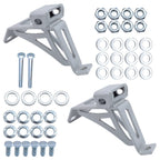 1 Pair Engine Motor Mount Brackets Set For Chevy C10 GMC Truck V8 1963-1972