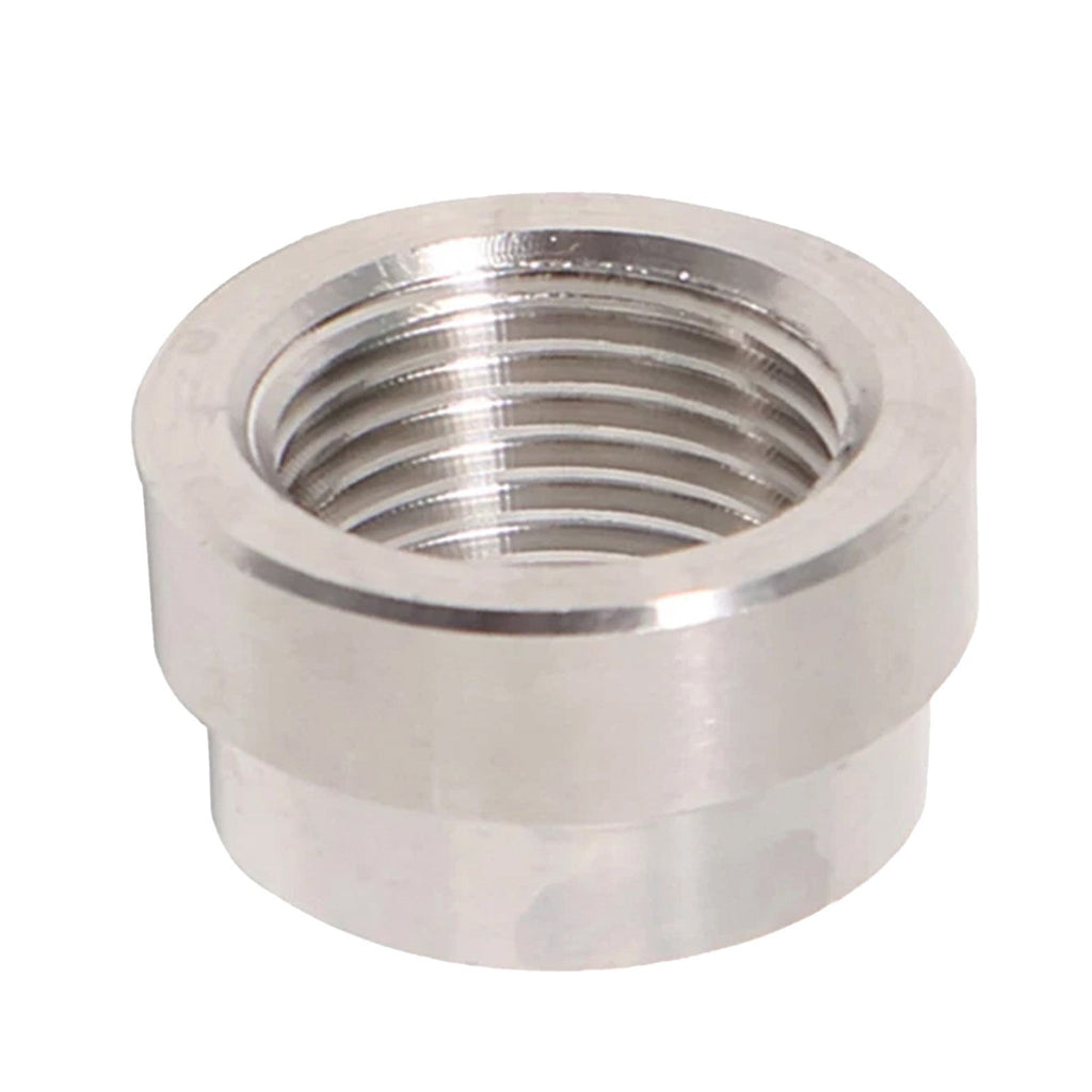 5x Stainless O2 Oxygen Sensor Bung Plug & Weld On Bung Plug Nut Cap M18 X 1.5