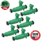 SET OF 6 FUEL INJECTORS 35310-37150 FITS 1999-2011 HYUNDAI KIA 2.5L 2.7L 3.5L V6