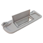Sun Visors W/Hanger Driver Left Side Hand For Honda Civic 2006-2008 Light Gray