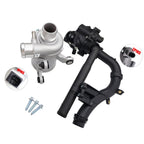 For Mercedes C350e Electronic Water Pum W/3 Bolts & Engine Coolant Thermostat