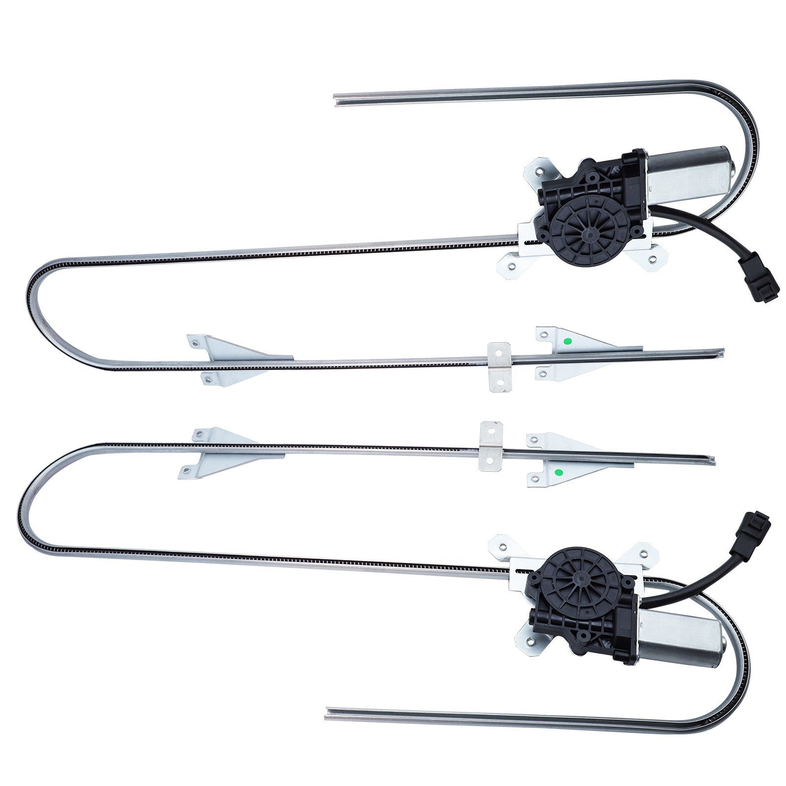 2X Front Left & Right Window Regulator W/Motor for Kenworth T370 T680 C500