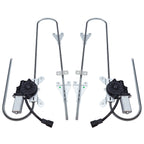 2X Front Left & Right Window Regulator W/Motor for Kenworth T370 T680 C500