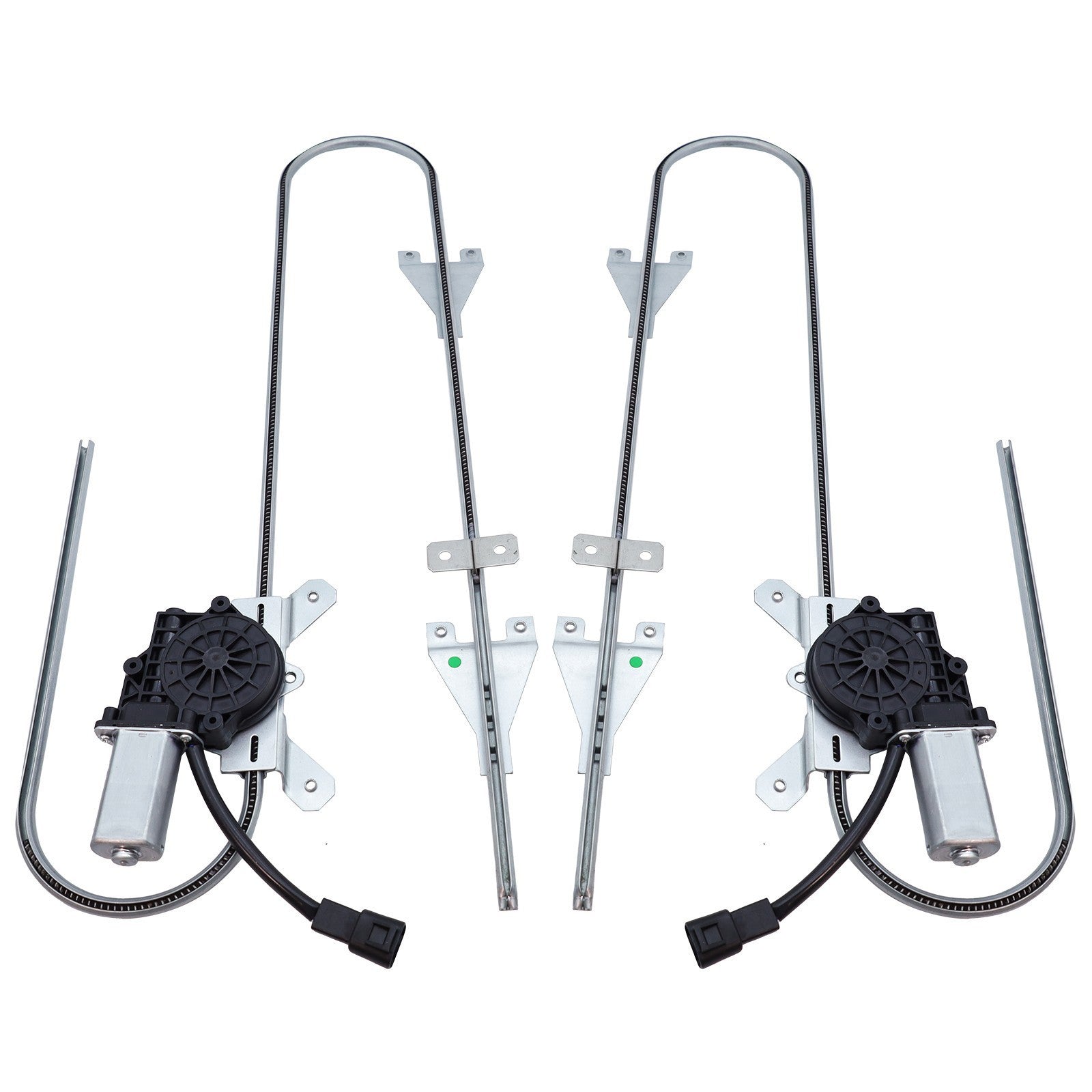 2X Front Left & Right Window Regulator W/Motor for Kenworth T370 T680 C500