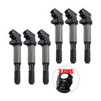 6X Ignition Coils 12131712219 for BMW 128i 535i 760i F30 X5 X6 Z3 Z4 L6 3.0L
