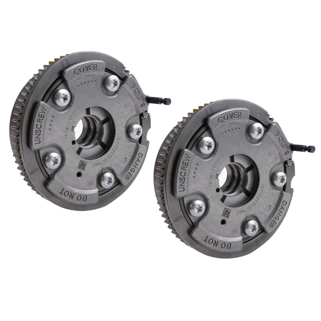 Pair Camshaft Adjusters Exhaust A2720505047 For Mercedes-Benz S400 GL550 GLK350