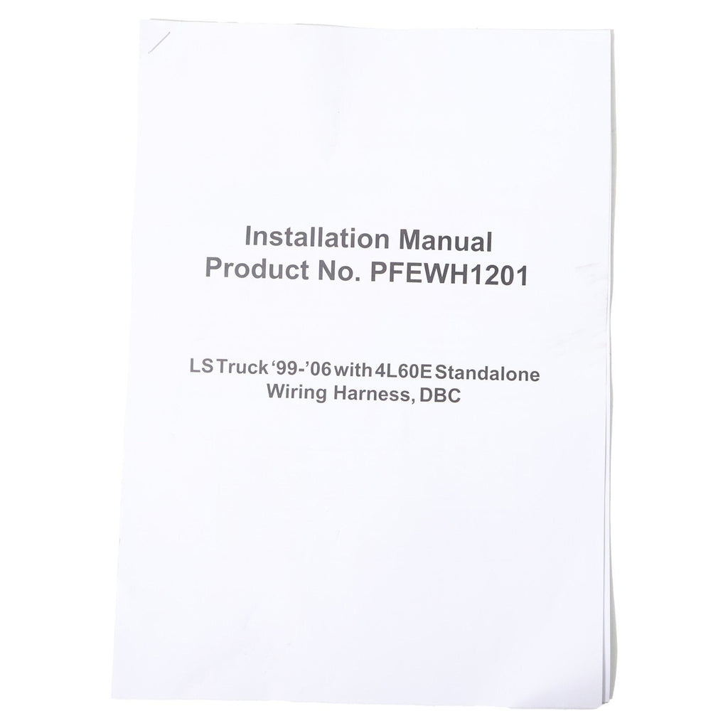 Wiring Harness Stand Alone LS1-4L60E For LS SWAPS DBC 4.8 5.3 6.0 97-06