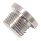 10 Set Oxygen Sensor Weld On Stainless Steel Bung + Hex Plug Cap Kit M18x1.5