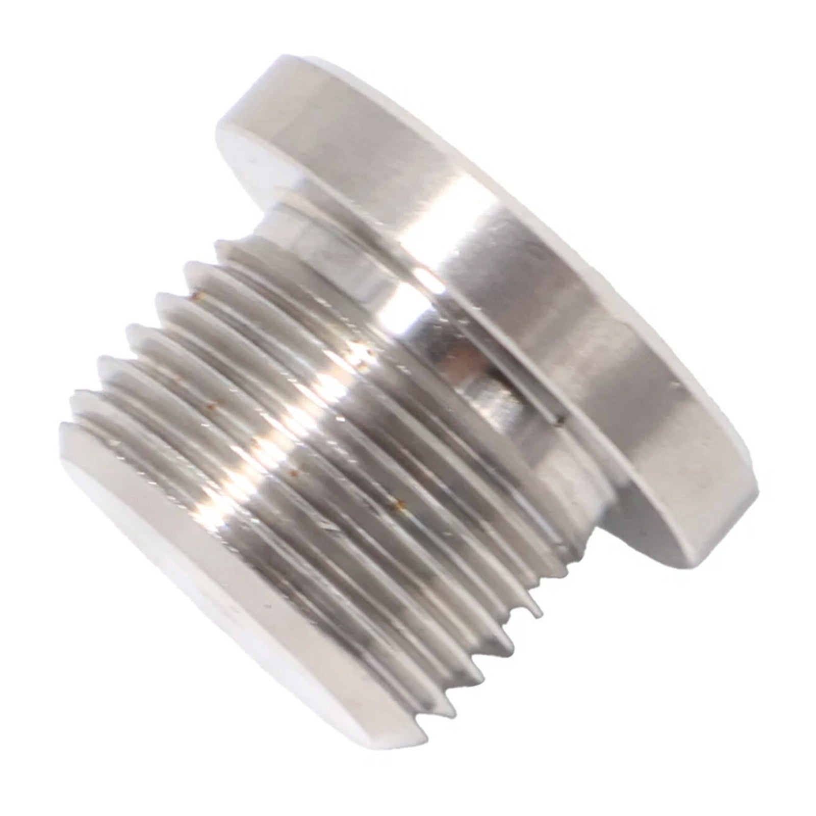 10 Set Oxygen Sensor Weld On Stainless Steel Bung + Hex Plug Cap Kit M18x1.5