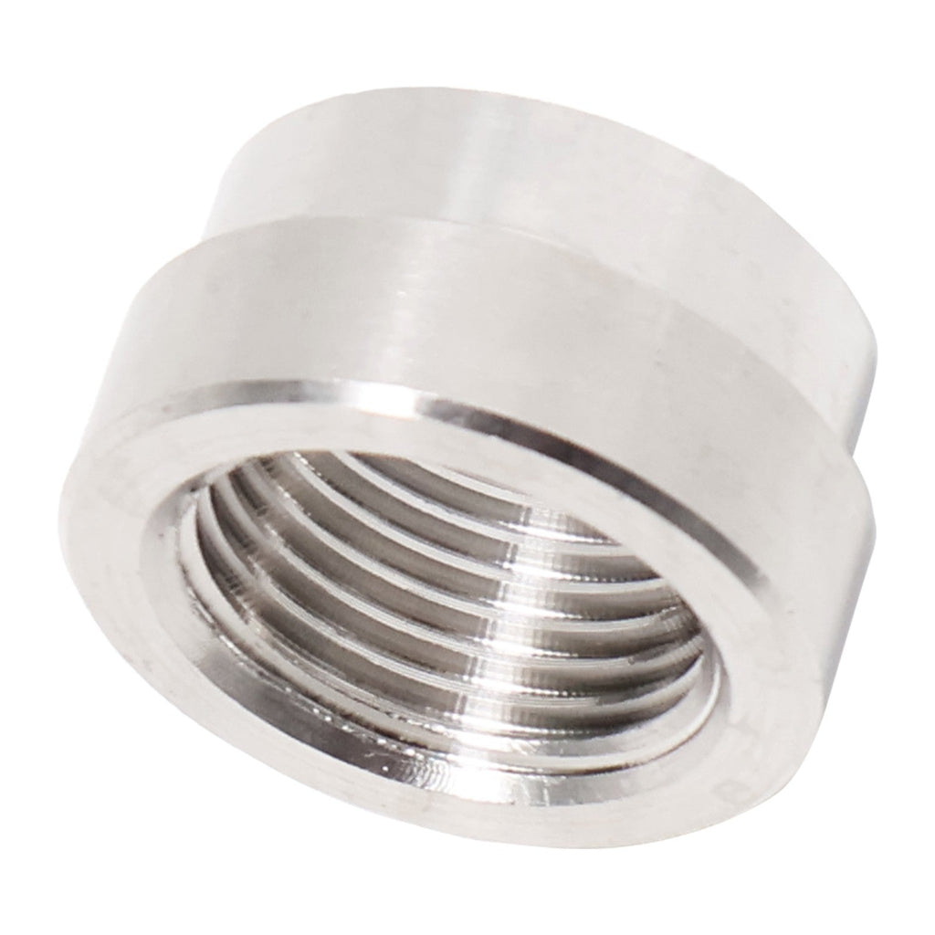 10 Set Oxygen Sensor Weld On Stainless Steel Bung + Hex Plug Cap Kit M18x1.5