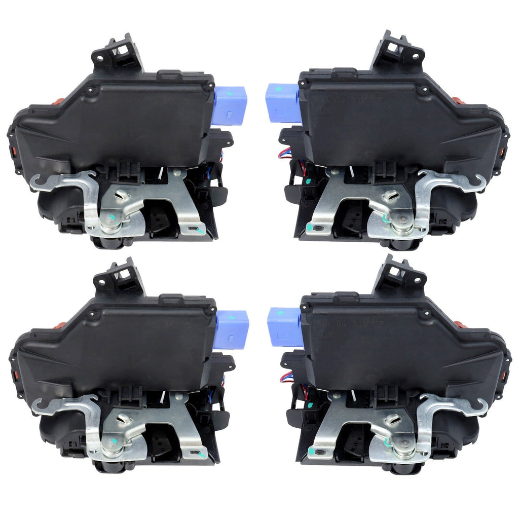 7L0839016D 4PCS Door Lock Latch Actuator For Porsche Cayenne VW Touareg Phaeton