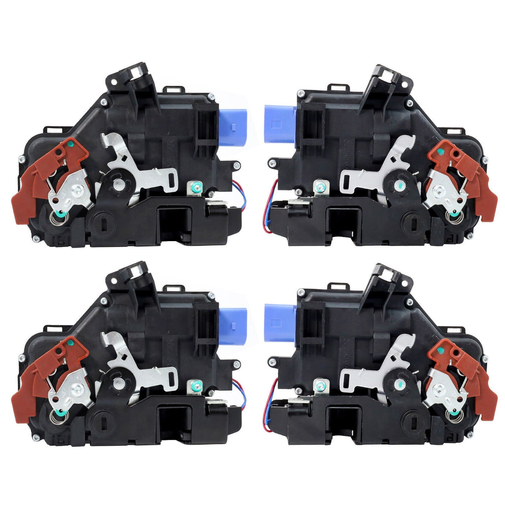 7L0839016D 4PCS Door Lock Latch Actuator For Porsche Cayenne VW Touareg Phaeton
