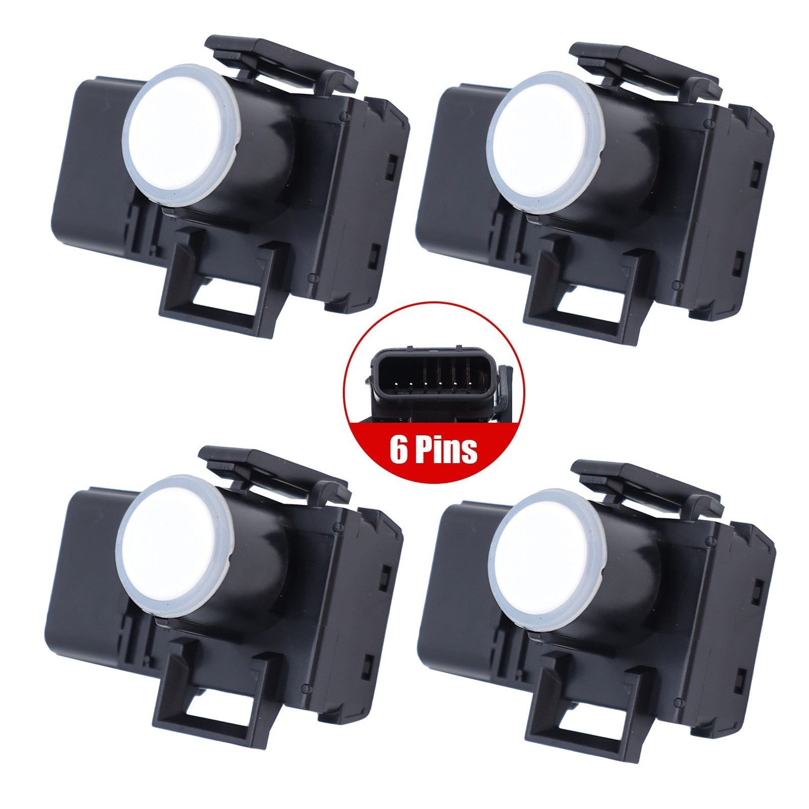 39680-SZA-A11 White Sensor Parking For Honda Pilot 09-11 Replacement -- 4 PCS