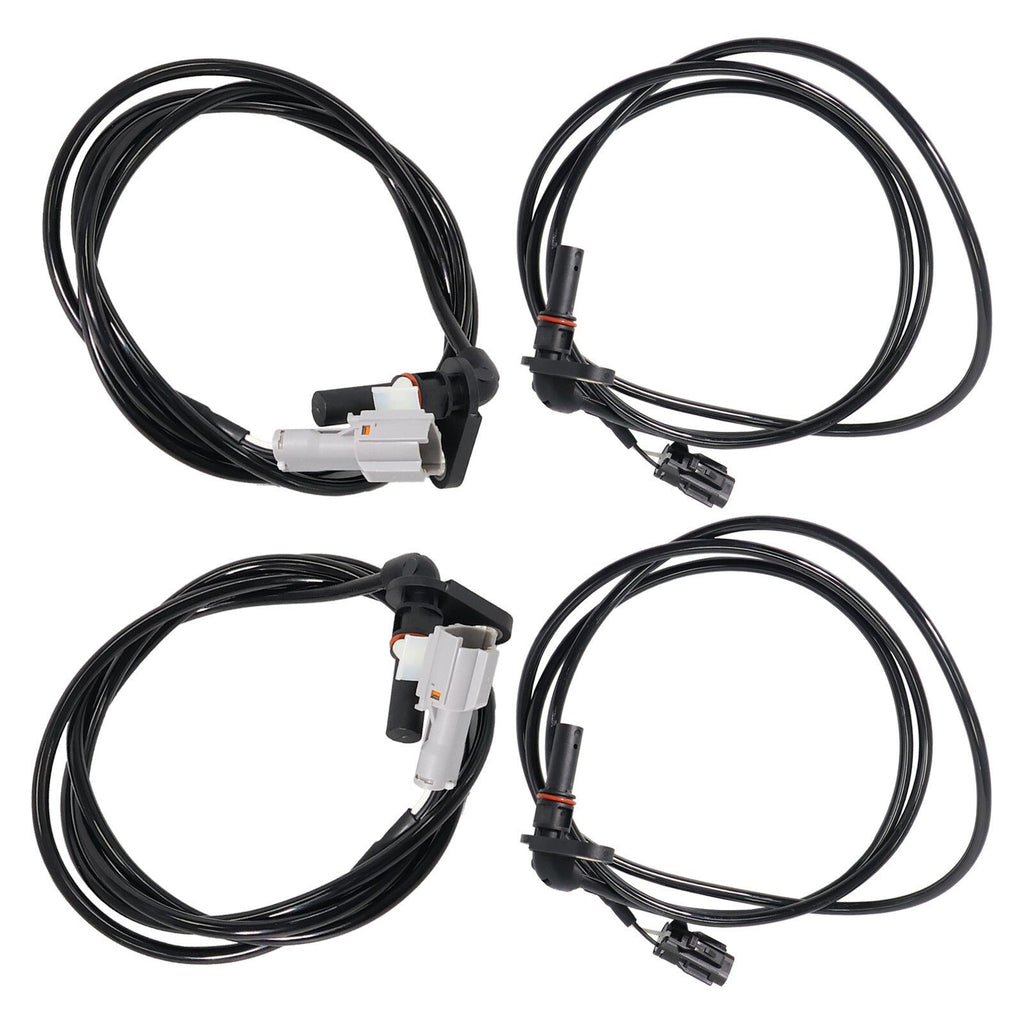 4x ABS Sensor Wheel Speed Controller Front Rear Left Right Set For Mitsubishi