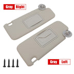 1 Pair Fits Chevrolet Sonic 2012-2016 1.4L 1.6L 1.8L Left & Right Gray Sun Visor