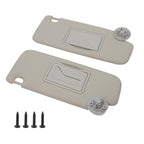 1 Pair Fits Chevrolet Sonic 2012-2016 1.4L 1.6L 1.8L Left & Right Gray Sun Visor