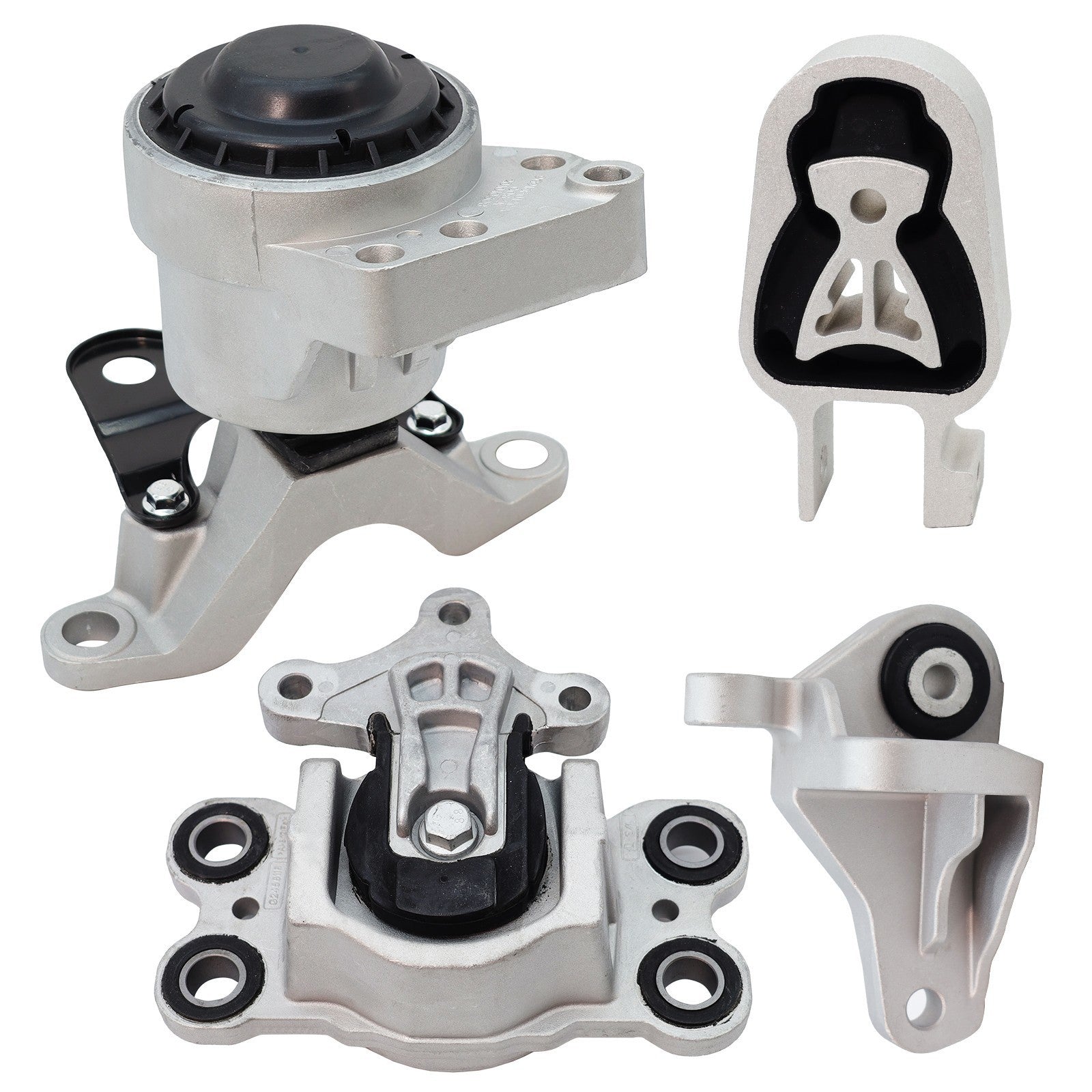 4PCS Engine Motor Mount Kit Left&Right Fits 2011-2016 VOLVO S60 V60 S80 V70 XC60