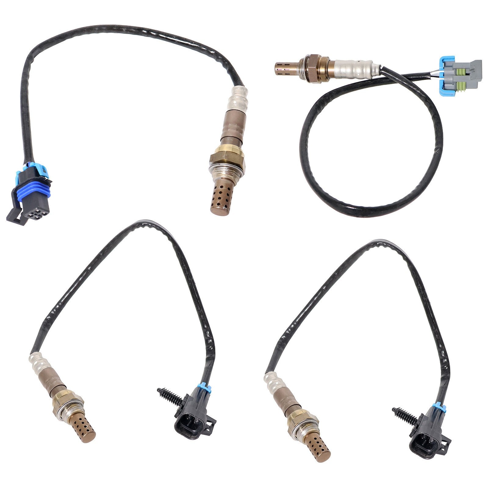 12606671 4 x O2 Oxygen Sensor For Chevy Trailblazer 2008-2009 GMC Envoy Saab