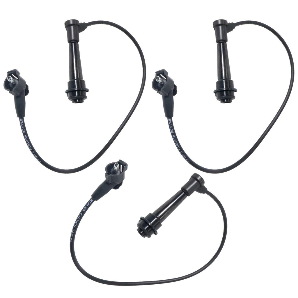 3Pcs Ignition Coil & Connector & Wireset 90919-02216 for LEXUS TOYOTA SUPRA