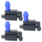 3Pcs Ignition Coil & Connector & Wireset 90919-02216 for LEXUS TOYOTA SUPRA