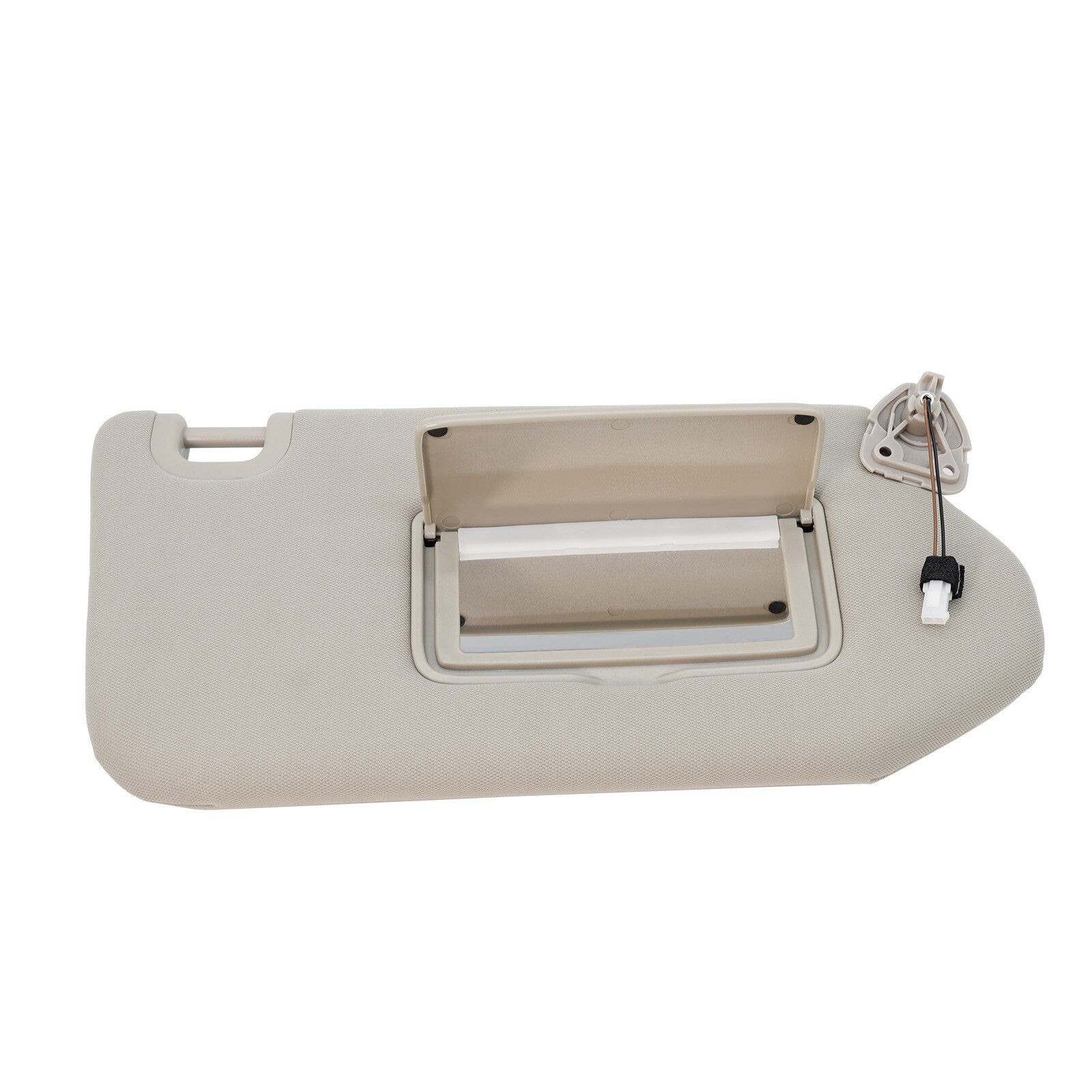 Beige Right Side Sun Visor w/Light &Clip For Nissan Pathfinder 13-18 96400-9PB0A