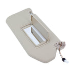 Beige Right Side Sun Visor w/Light &Clip For Nissan Pathfinder 13-18 96400-9PB0A