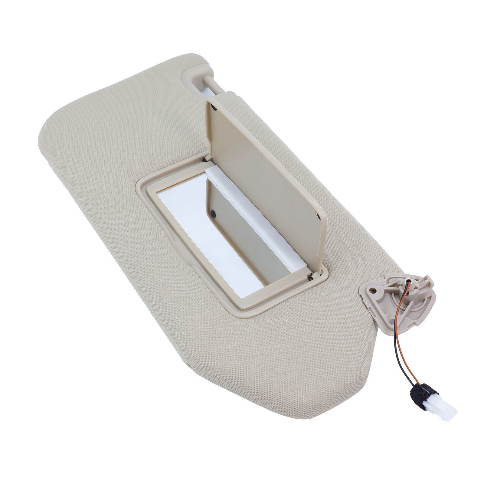 Beige Right Side Sun Visor w/Light &Clip For Nissan Pathfinder 13-18 96400-9PB0A