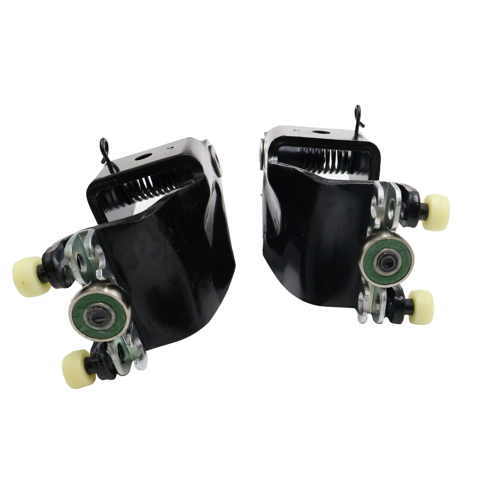 Pair of 1 Left Right Center Mount Sliding Door Rollers For 05-10 Honda Odyssey