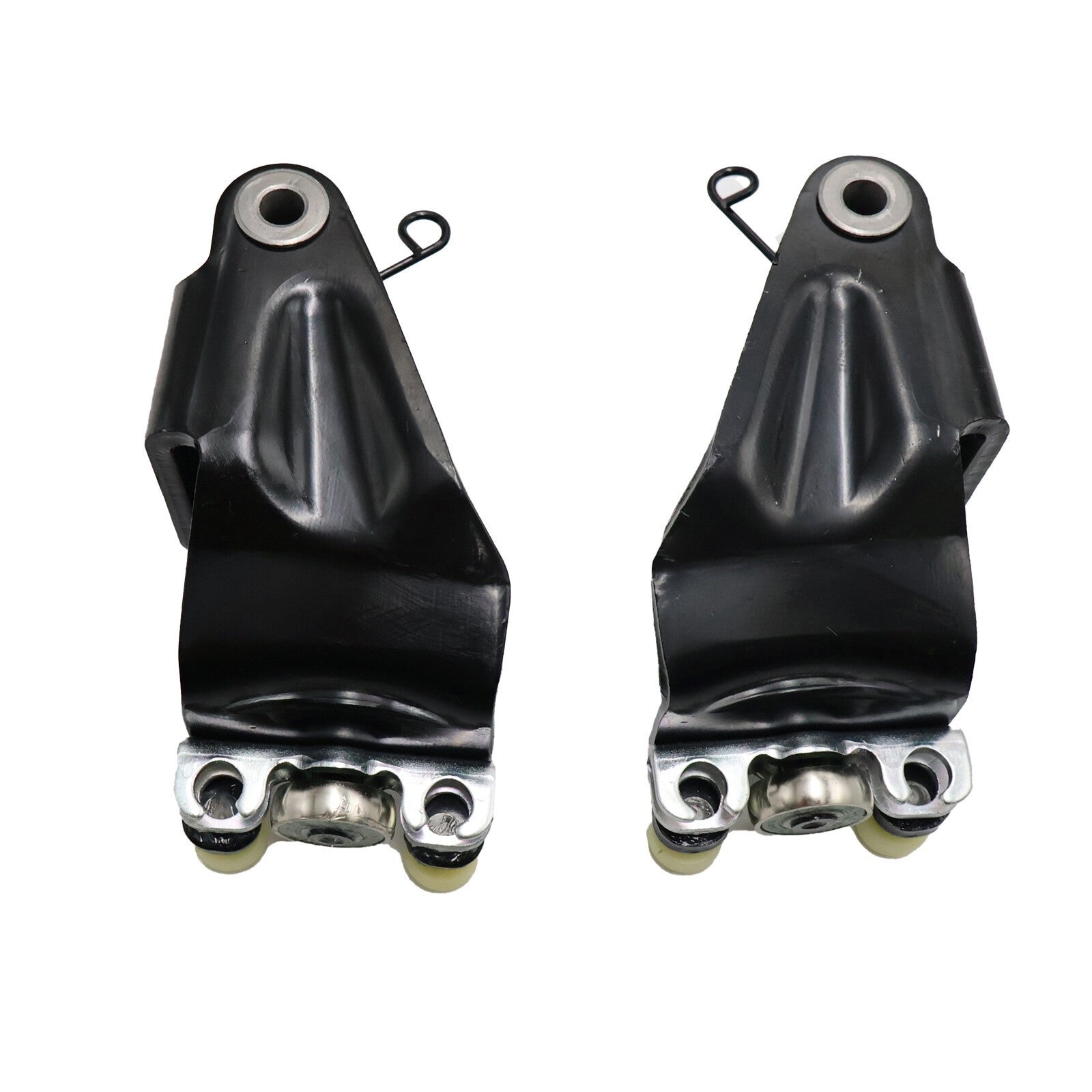 Pair of 1 Left Right Center Mount Sliding Door Rollers For 05-10 Honda Odyssey