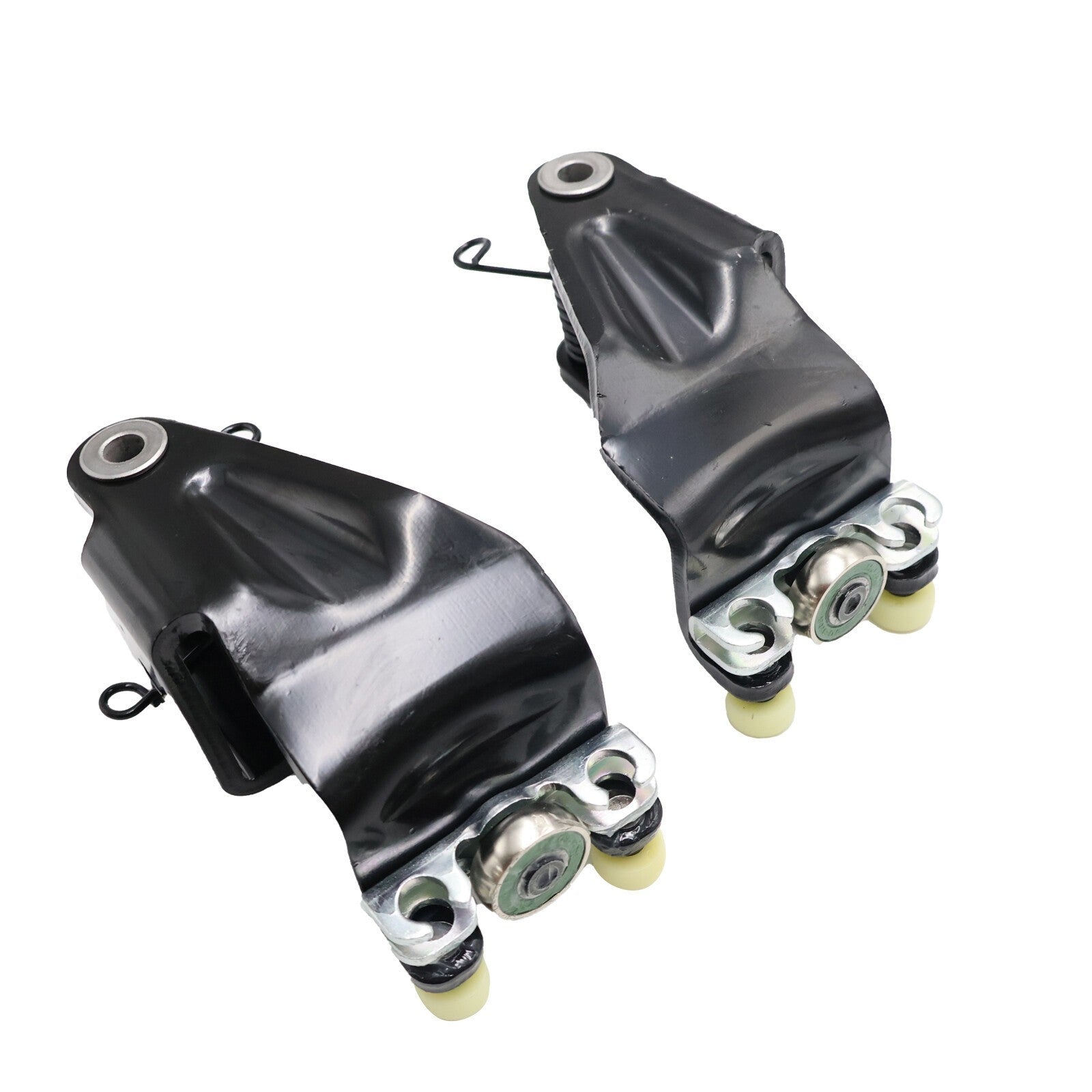 Pair of 1 Left Right Center Mount Sliding Door Rollers For 05-10 Honda Odyssey