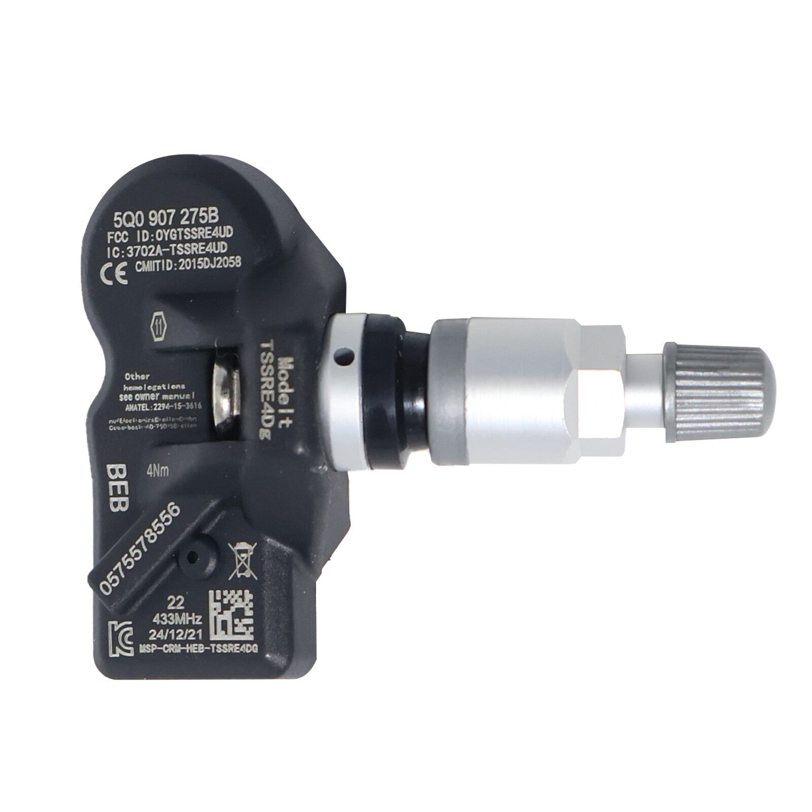 4x Tire Pressure Monitoring Sensor 5Q0907275B For Audi Rolls-Royce VW Porsche