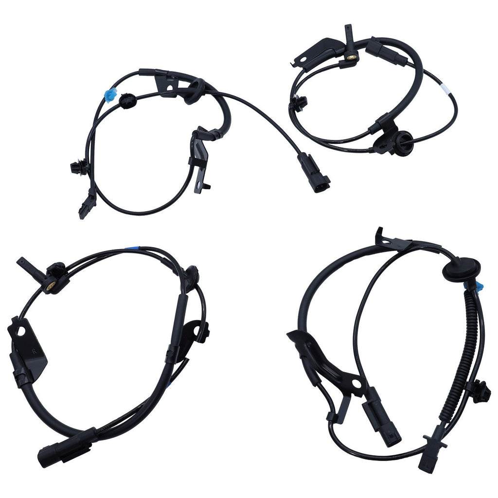 Set of 4 For Lancer Outlander Abs Wheel Speed Sensor Front Rear Left & Right