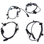 Set of 4 For Lancer Outlander Abs Wheel Speed Sensor Front Rear Left & Right