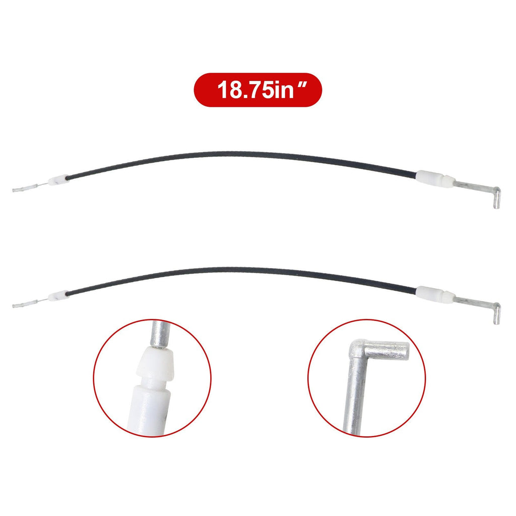 Car 2x FRONT INNER DOOR HANDLE LOCK CABLE WIRE fit for Rio Hyundai Accent 06-11