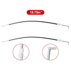Car 2x FRONT INNER DOOR HANDLE LOCK CABLE WIRE fit for Rio Hyundai Accent 06-11
