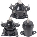 Set of 3 Engine Motor Mounts Set for 03-07 Honda Accord Acura TSX 2.4L