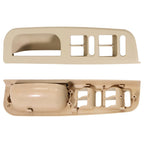 1 Set Window Switch Panel Bezel Door Handle Trim Beige for VW 1J0867171A Beige