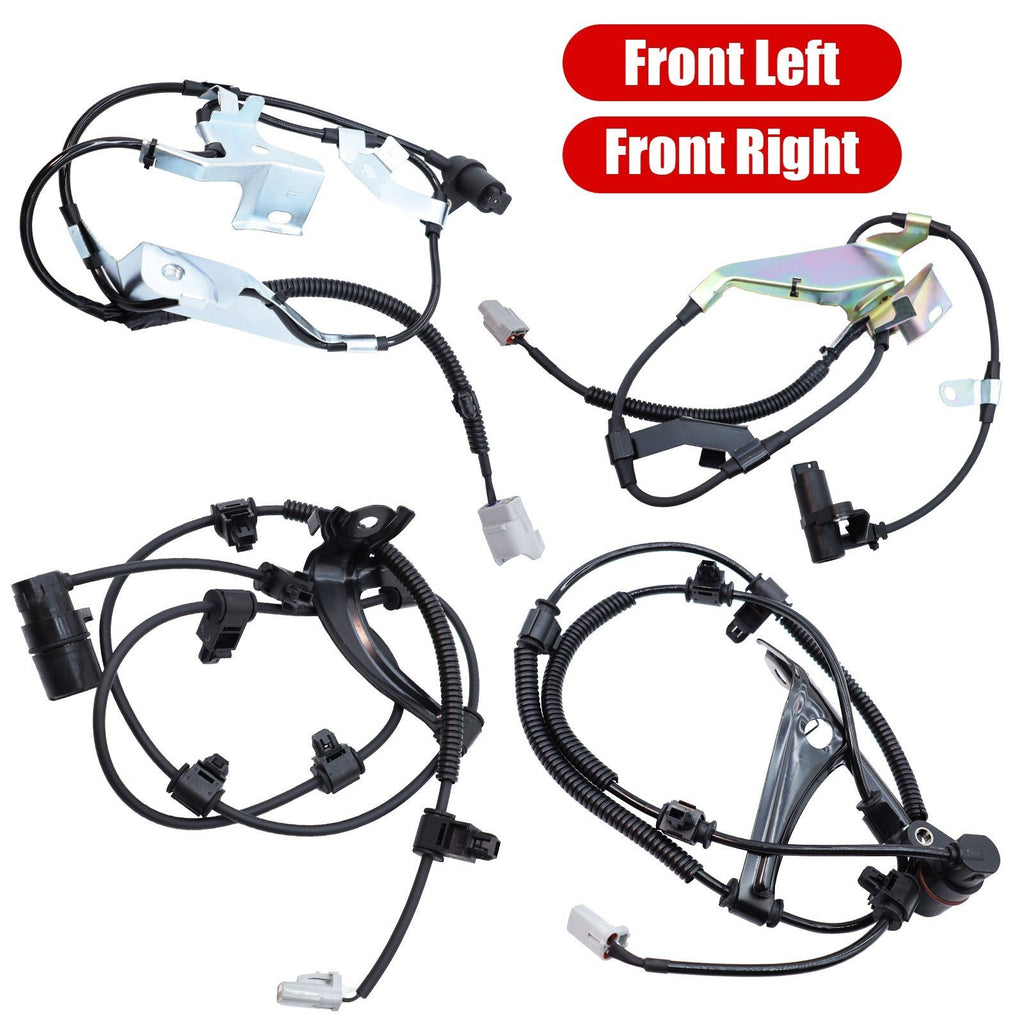 Set 4 ABS Wheel Speed Sensor Left&Right Front Rear For 98-07 Toyota Land Cruiser