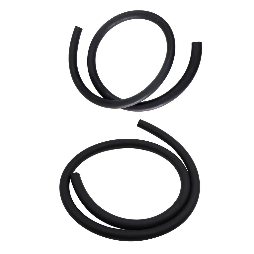 2PCS 5FT 3/4" & 5/8" Heater Hose Coolant Radiator 100PSI SAE 20R3 Black